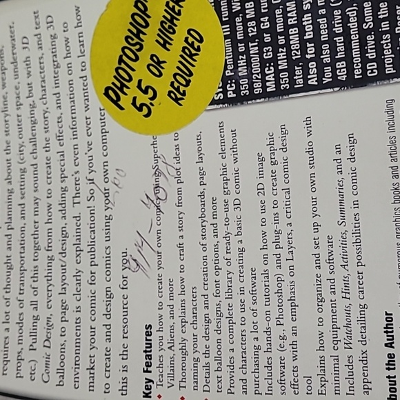 3d comic design paperback book by shamms mortier, NO cd included - Picture 6 of 7